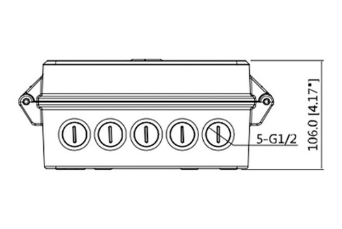 Caja De Conexiones Anticorrosión Dahua Dh-pfa140a