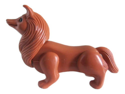 Rara Figura De Perro De Coleccion Semi Articulable