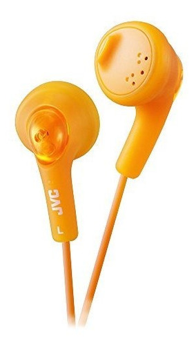 Jvc Gumy Haf160d Del Brote Del Oído Del Auricular De Orange.