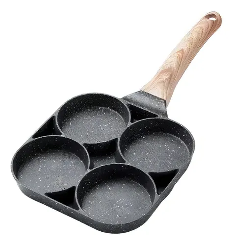 Sarten Antiadherente Desayunos Cocina Huevos Tortillas Negro