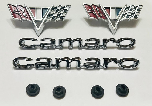 Emblemas 4 Chevrolet Camaro