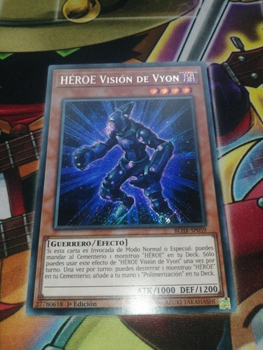 Héroe Visión De Vyon Yu-gi-oh! Original Konami