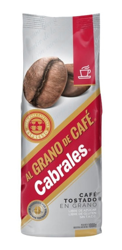 Cafe Al Grano Tostado En Grano Cabrales 1k.