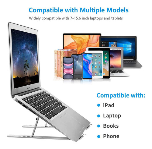 De Base Soporte Para Laptop Tableta Portátil Ajustable