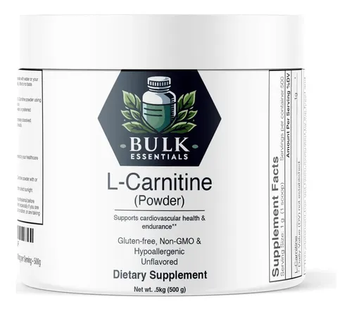 l-carnitina en polvo L-Carnitine: An Overview Elevate your well Disponible: PRENITINA 1 g (L