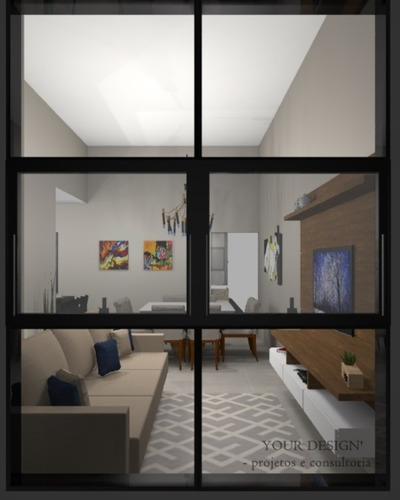 Imagem 21 de 21 de Vende-se Casa Térreo De Alto Padrão, Projeto Moderno Em Condomínio Fechado Com Toda A Infraestrutura. - Ca05125 - 70551126