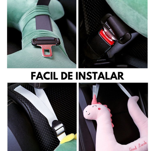 Cojín Para Cinturón De Auto Niños Viajes Cojin Colgante