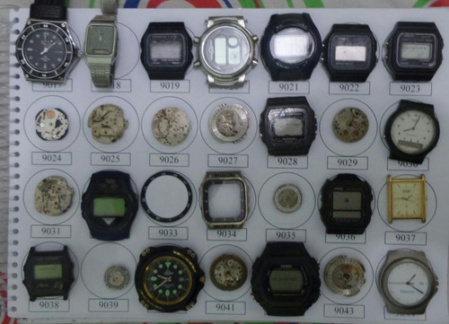 Lote 33 Sucatas Casio E Outros- Máquina Do Tempo