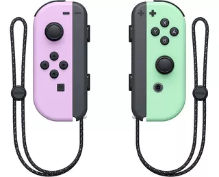 Joy Con Controllers Pastel L Purple R Green Nintendo Switch