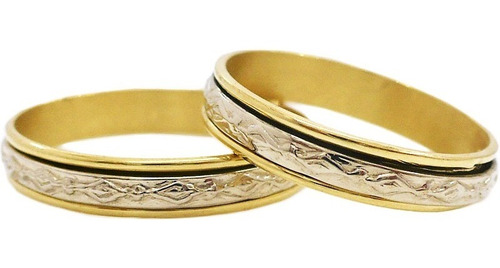 Alianzas Oro 18k 5 Grs El Par -anillos Compromiso-casamiento