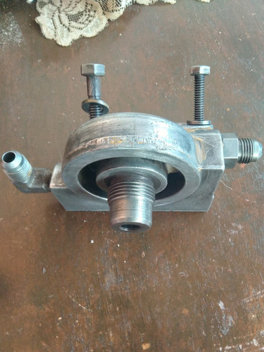 Imagen 2 de 4 de Base De Filtro De Gasoil Para Motor 3306 Caterpillar