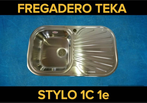 Fregadero Teka Styloorig 1c1e Imp Ace Inox Lujo 340 Divisas 