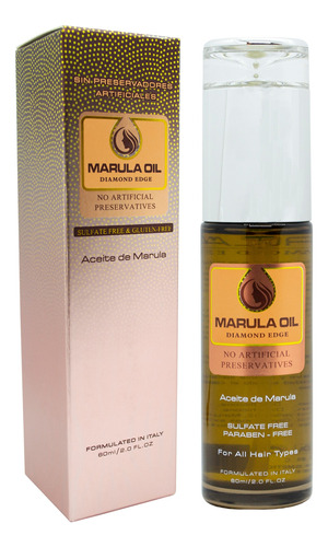 Marula Oil Aceite Tratamiento Serum Anti-frizz Y Brillo 60ml