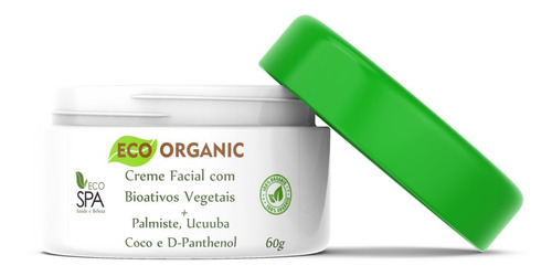 Creme Facial Uso Diário E Pós Máscara De Argila, Orgânico