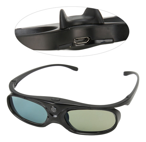 Gafas Activas 3d Dlp Link Recargables 144 Hz Refresh Left