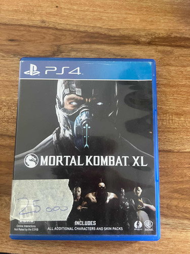 Mortal Kombat Xl . Ps4 Físico Usado .