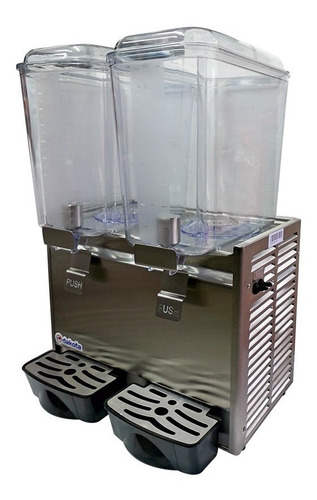 Máquina Refresquera Chichera 2 Tolvas 18 Lt Acero Inoxidable