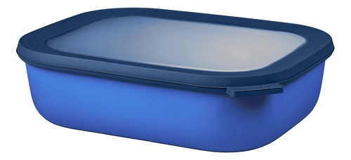 Multi Bowl Circular Rectangular 2000 Ml - Azul Vivo