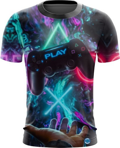 Camisa Camiseta Playstation Players Gamer Games Controle