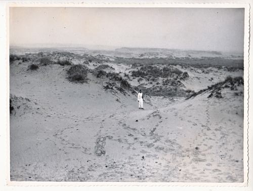 Antigua Fotografia En Dunas Departamento Rocha Zona Valizas