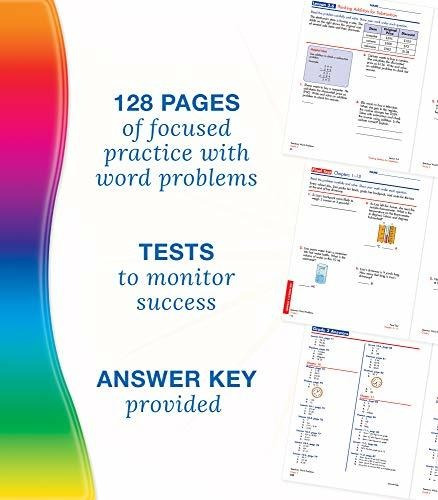 Book : Spectrum Word Problems Grade 3 Math Workbooks,...
