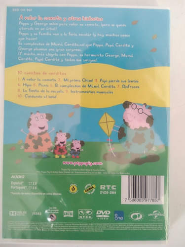 Imagen 2 de 2 de Peppa Pig A Volar La Cometa Dvd Vol. 1 Temporada 3