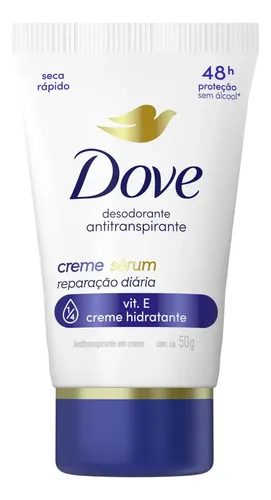 Dove Antitranspirante Creme Sérum Reparação Diária 50g