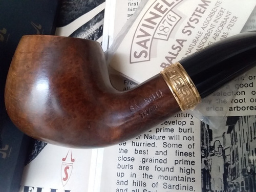 Imagen 2 de 8 de Pipa Tradicional Savinelli Tevere Liscina