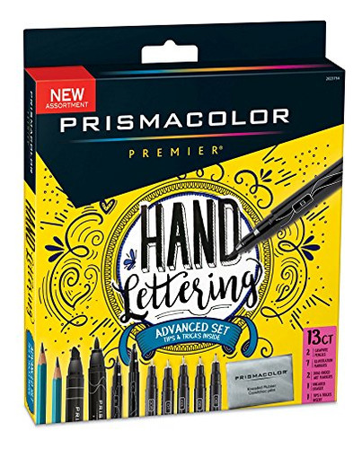 Juego De Marcadores Premier Advanced Hand Lettering Para Ilu