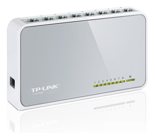 Switch De Red Tp-link 8 Puertos Tl-sf1008d 10/100 Mbps Pc F