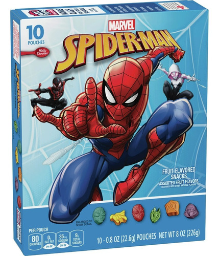 Marvel Spider-man Fruit Flavored Snacks