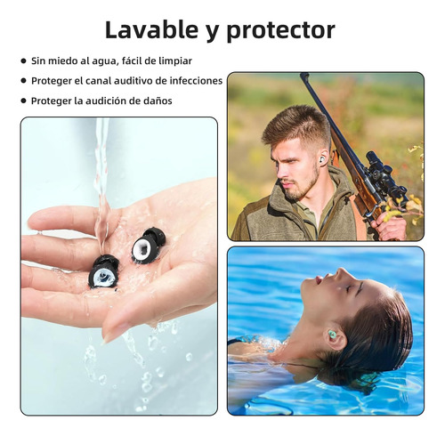 Tapones De Oídos Para Dormir, 32 Db Tapones Para Oídos