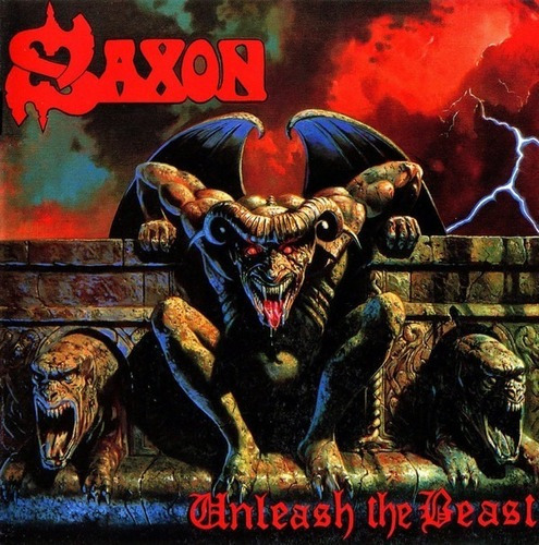 CD do Saxon Unleash The Beast