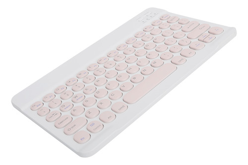 Teclado Bluetooth De 10 Pulgadas Rosa