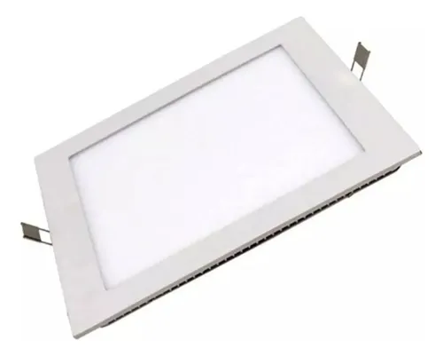 Plafon Panel Led Embutir 20w Cuadrado Luz Fria Calida Neutra