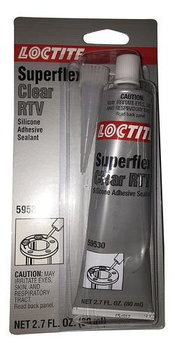 Loctite 160809 - Sellador De Silicona Transparente 595  Dure