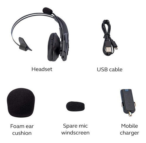 Imagen 2 de 7 de Headset Bp B350-xt Mono Blueth (ds)