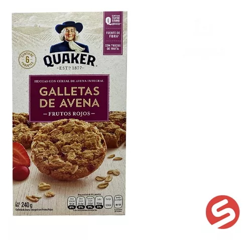 Galletas de avena Quaker® Frutos Rojos