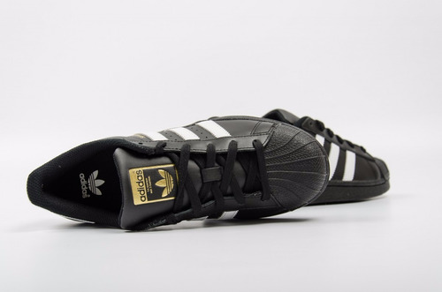 zapatillas adidas superstar negras