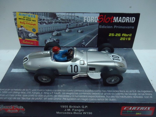 Mercedes Benz W196 Juan Manuel Fangio 1955 1/32 Cartrix