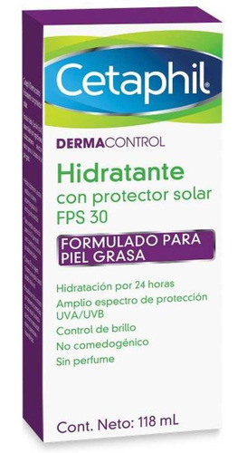 Protector Solar Cetaphil Dermo Control Hidra Spf30 X118ml