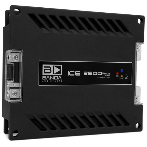 Amplificador Digital Banda Ice 2500w Rms 2 Ohms 1 Canal Mono