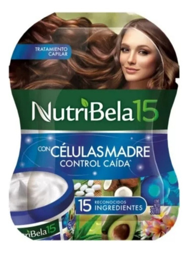 12 Sobres Nutribela15 Tratamiento Hidratante Para El Cabello