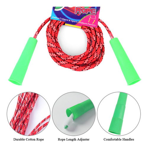 Cuerda De Saltar Ajustable Para Todas Las Edades - Home Gym