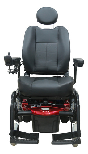 Cadeira De Rodas Motorizada Millenium C Vinho Freedom Cor Vermelho