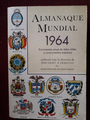 Almanaque Mundial 1964 Enciclopedia Anual 416pag Impecable