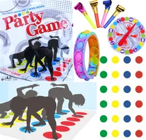Comprar Twister Juego De Piso Clásico Partido Ruleta De Familia,7pcs