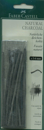 Faber-castell Carbon Natural 3 6 Mm