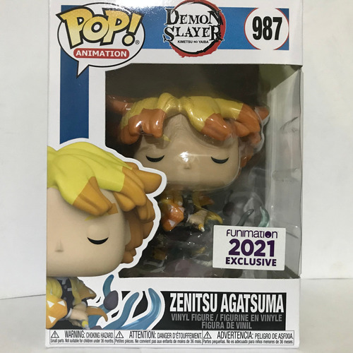 Funko Pop Anime Demon Slayer Zenitsu Exclusive 2021 Fumi