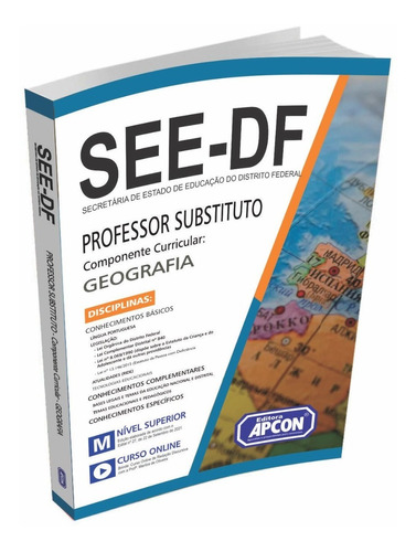 Apostila Sedf - 2021 - Professor Substituto - Geografia